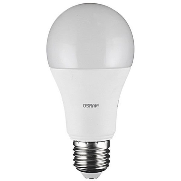 Лампа светодиодная Osram 13 Вт E27 груша A60 2700К теплый белый свет 220 В матовая