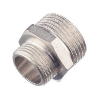 Ниппель переходной Stout (SFT-0004-000134) 1 НР(ш) х 3/4 НР(ш) латунный