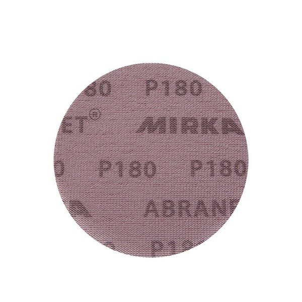 Диск шлифовальный Mirka Abranet d150 мм P180 на липучку сетчатая основа (5 шт.)