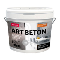 Штукатурка декоративная с эффектом бетона Bayramix Аrt Beton микроцемент AB-02 серый 10 кг