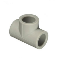 Тройник полипропиленовый FV-PLAST (208040) 40 х 40 х 40 мм серый