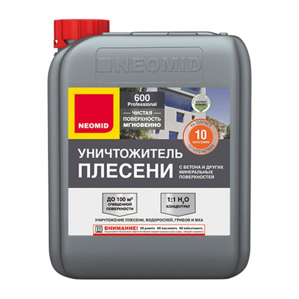 Средство для удаления плесени Neomid 600 концентрат 1:1 5 кг