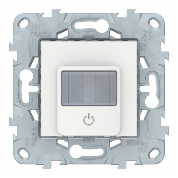 Датчик движения Schneider Electric Unica NEW NU552518 скрытая установка белый с выключателем