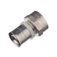 Соединитель прямой VALTEC (VTm.202.N.002005) 20(пресс) х 3/4 ВР(г)
