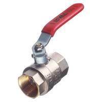 Кран шаровой латунный VALTEC Base (VT.214.N.05) 3/4 ВР(г) х 3/4 ВР(г) ручка прямой