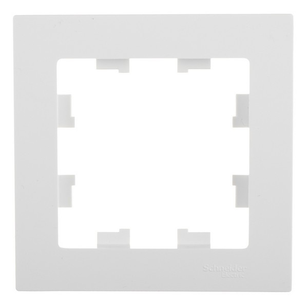 Рамка Schneider Electric Atlas Design ATN000101 одноместная универсальная белая