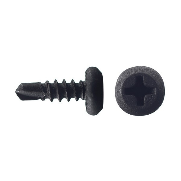 Саморезы клопы 11x3.9 (3.5) мм с буром фосфатированные (1000 шт.)