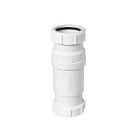 Сифон McAlpine MacValve d50 мм пластиковый компрессионное соединение