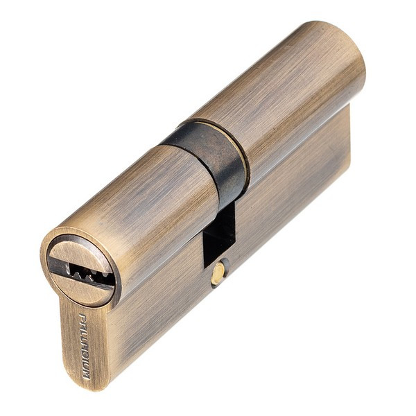 Цилиндр Palladium C ET AB 80 (35х45) мм ключ/ключ античная бронза