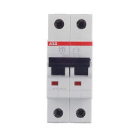 Автоматический выключатель ABB S202 (2CDS252001R0634) 2P 63А тип C 6 кА 400 В на DIN-рейку