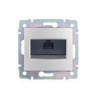 Розетка компьютерная Legrand Valena 694334 скрытая установка алюминий