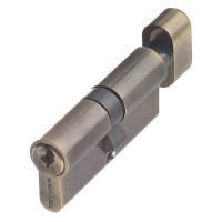 Цилиндр Palladium AL 70 T01 AB 70 (35х35) мм ключ/вертушка античная бронза