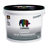 Штукатурка декоративная на полимерной основе Caparol Capatect Acryl FassadenPutz K15 белая база 1 25 кг
