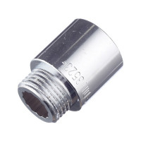 Удлинитель Stout (SFT-0002-001225) 25 мм х 1/2 ВР(г) х 1/2 НР(ш) хром латунный